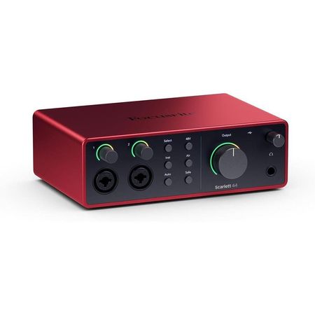 Interfaz Focusrite Scarlett 4i4 4ª Gen Alta Fidelidad