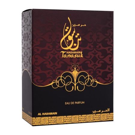 Al Haramain Tanasuk Extrait con fragancia floral y notas de vainilla