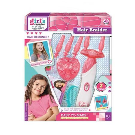 Set de Trenzador Automático para Niñas Diseña y Decora tu Cabello