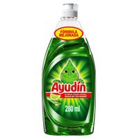 Lavavajilla Líquido AYUDIN Limón y Sábila 280ml