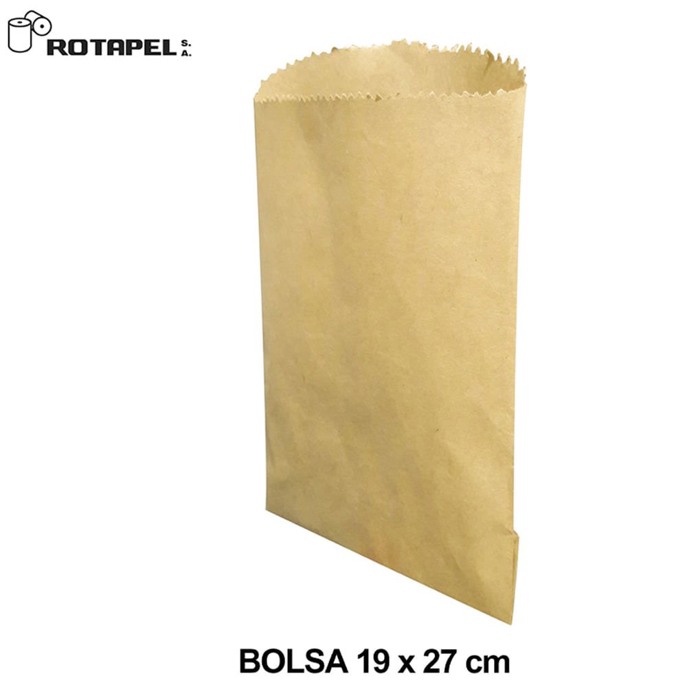 Bolsa para Pan Kraft ARO 19x27cm x100un