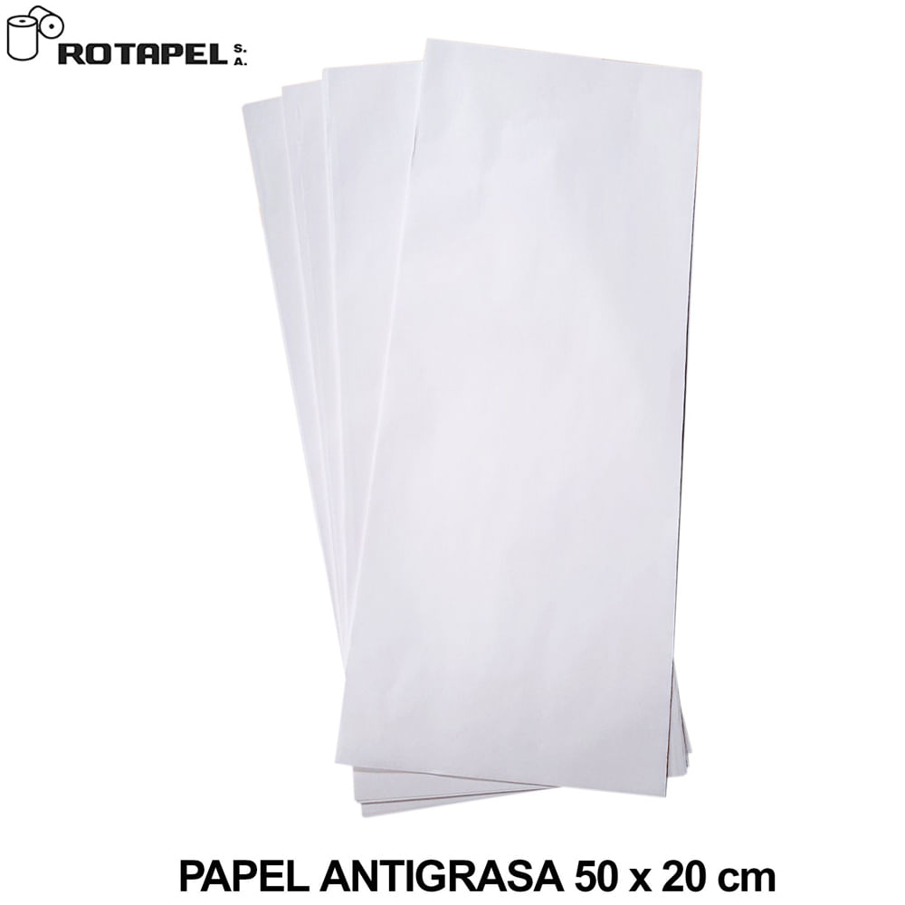 Papel ARO Antigrasa 50X20Cm X 100