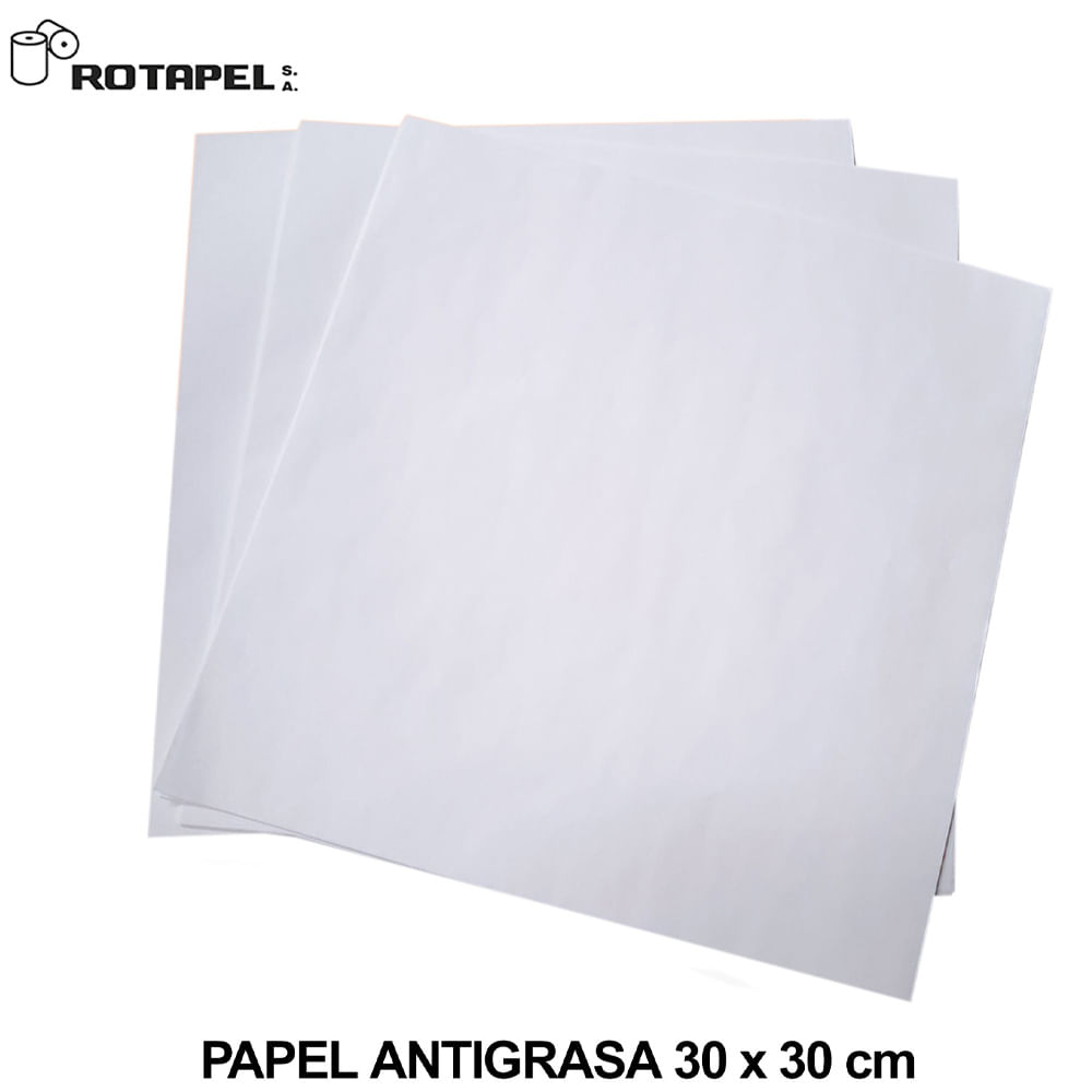 Papel ARO Antigrasa 30X30Cm X 100