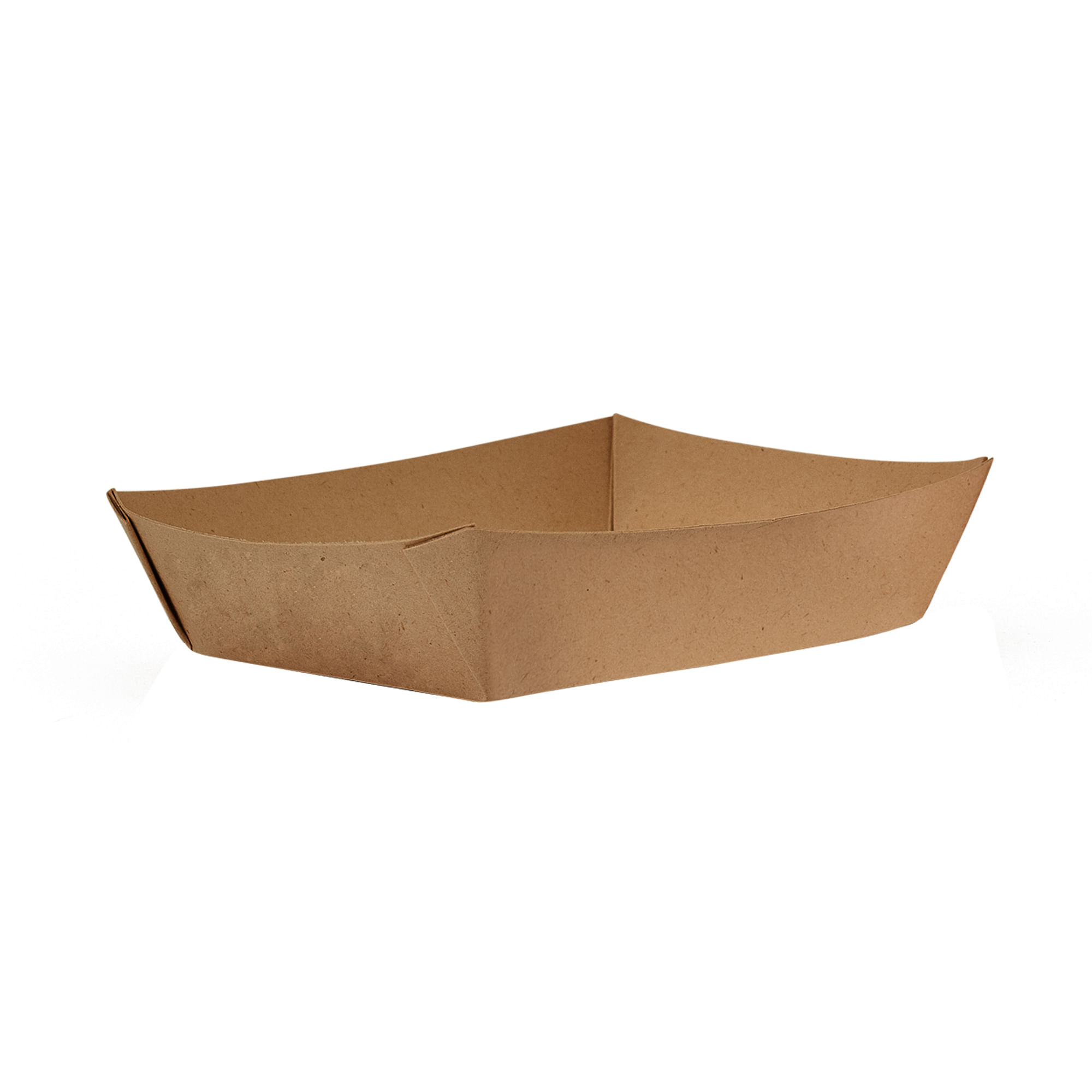 Bio Bandeja PAMOLSA 2 Kraft Carton 25un 140x145x210mm