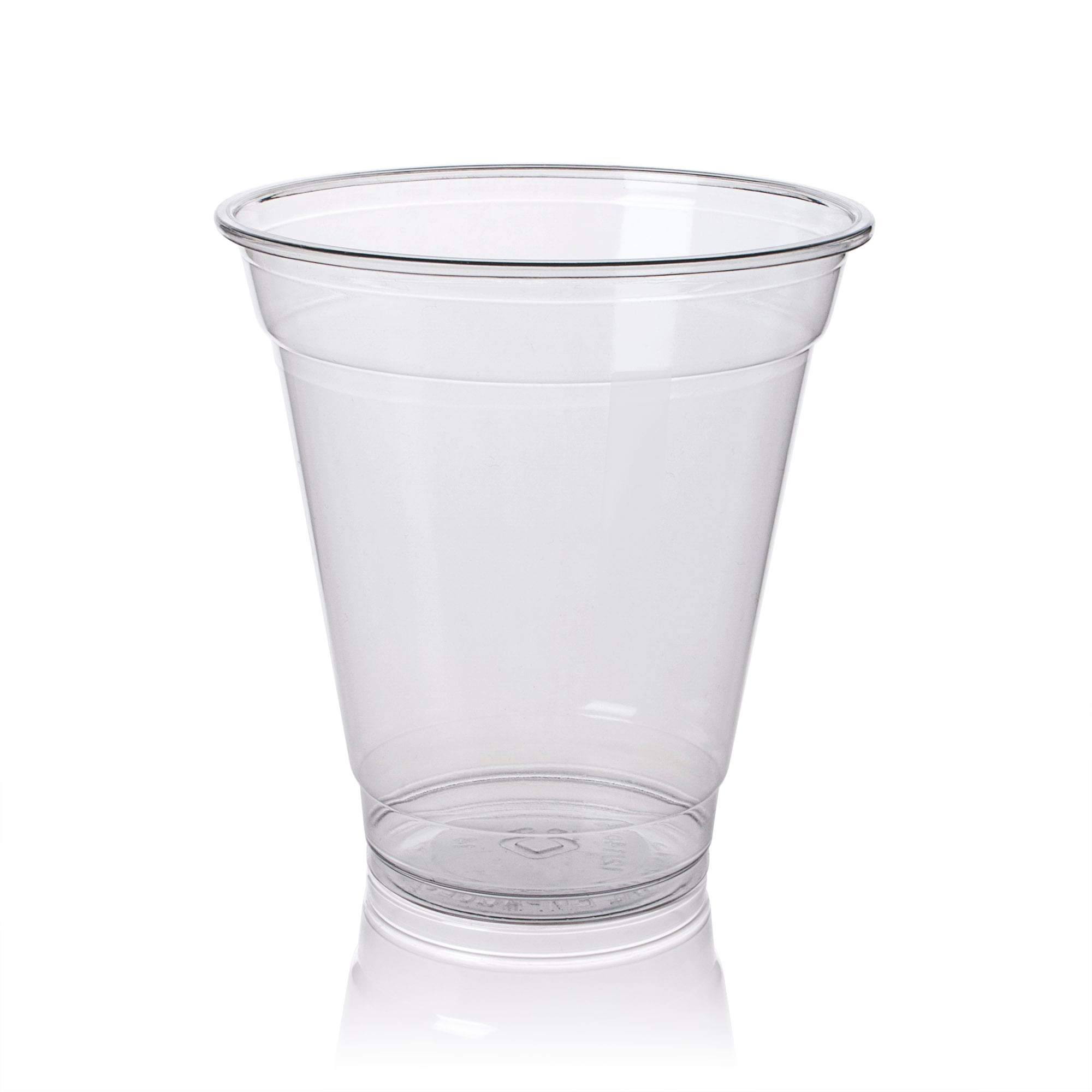Vaso PAMOLSA 12oz Rebordeado TR PET 334x98.7x98.7mm