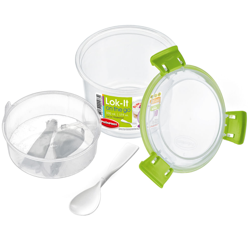 Táper POLINPLAST Lok-It On The Go 100x120x120mm