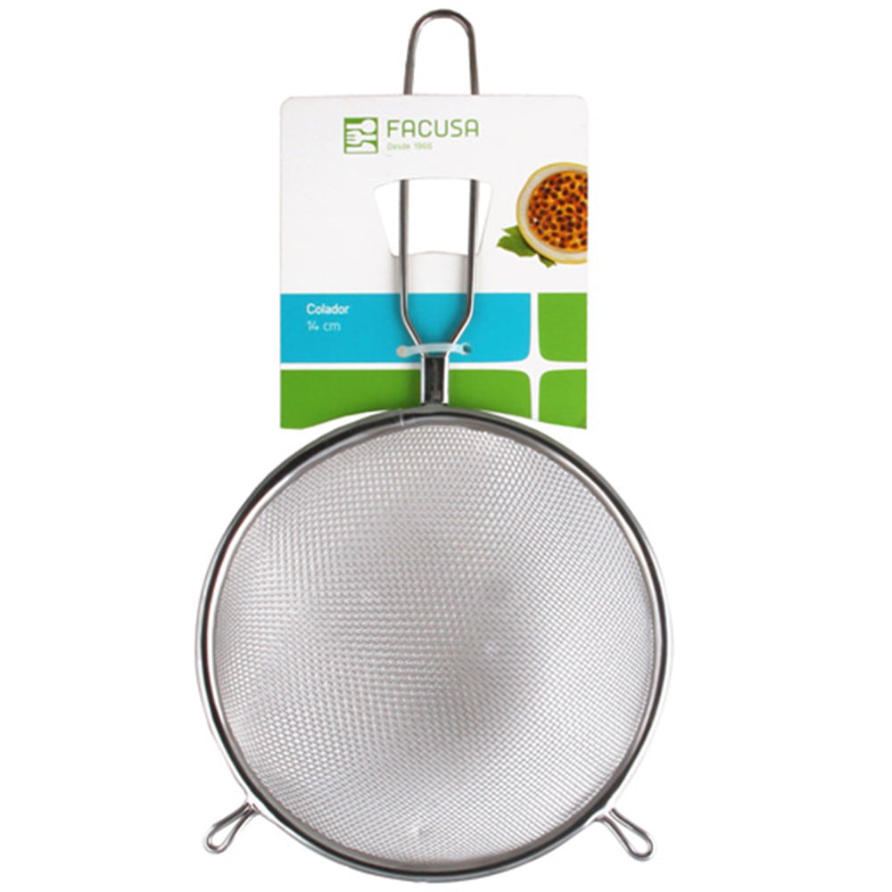 Colador FACUSA 14cm Acero Inoxidable 50x140x265mm
