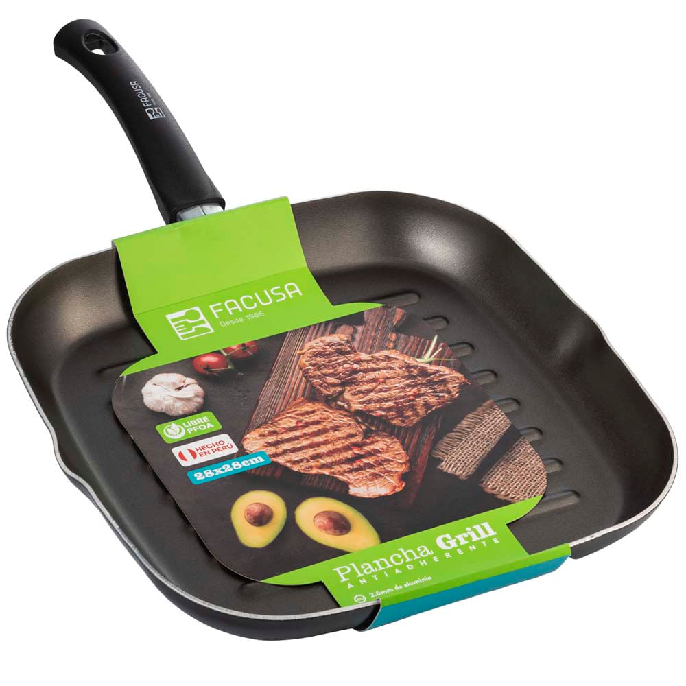 Plancha Grill FACUSA Antiadherente Nova 28cm