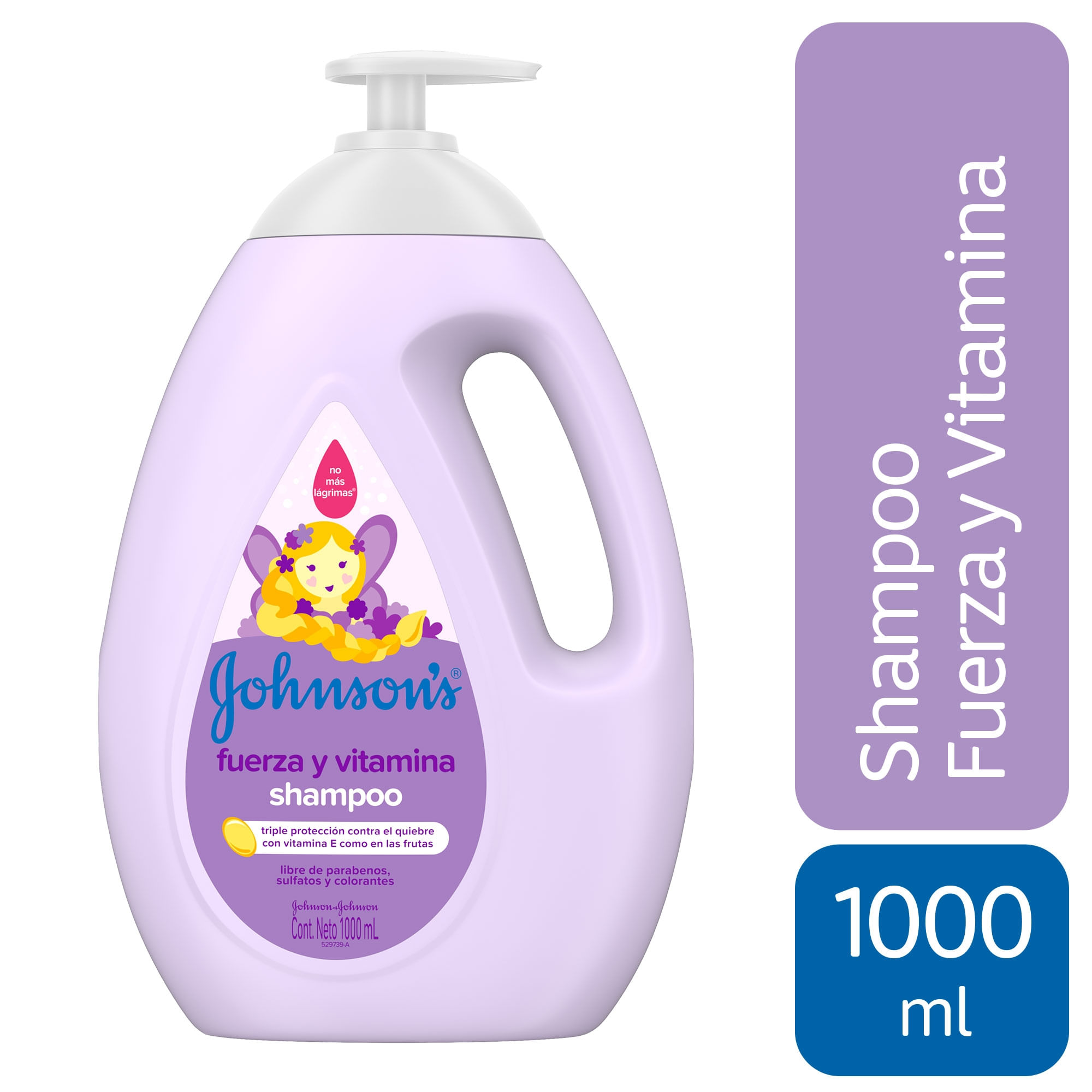 Shampoo para Bebé JOHNSON'S BABY Fuerza y Vitamina Botella 1L