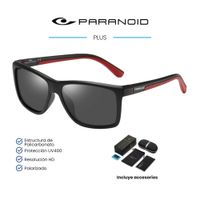 Lentes de sol Paranoid - Plus - Polarizados UV400 - Negro