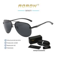Lentes de sol Aoron - Infinity - Polarizados UV400 - Negro