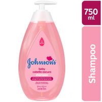 Shampoo para Bebé JOHNSON'S Cabello Oscuro Botella 750ml