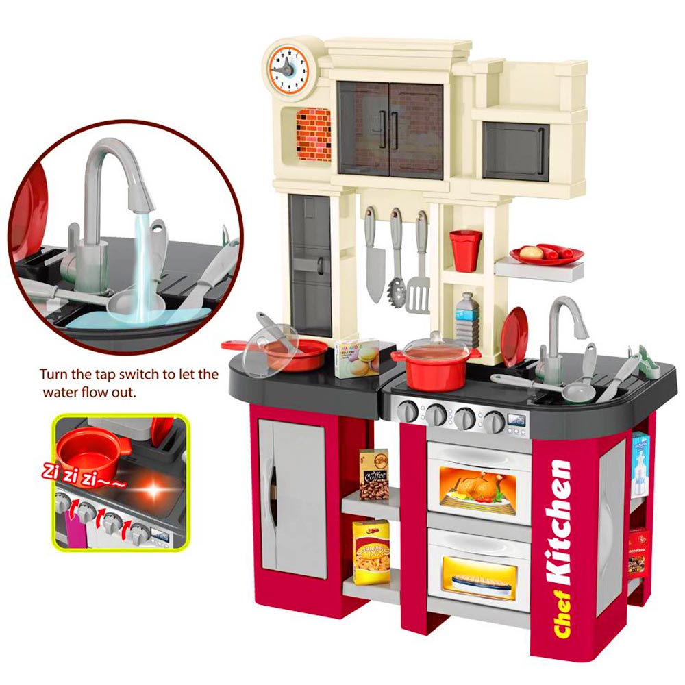 Set de Juegos de Cocina BEI DI YUAN TOYS 922-103 C/Luz y Sonido