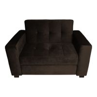 Sofá Cama Baraka Home Madison 1 .5 Plz Chocolate