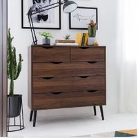 Aparador Moderno Zaddy 5 Cajones R&R MUEBLES