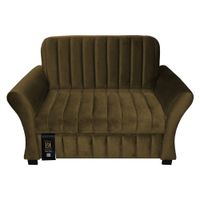 Sofá Cama Baraka Home Vancouber 1.5 Plz Beige Oscuro
