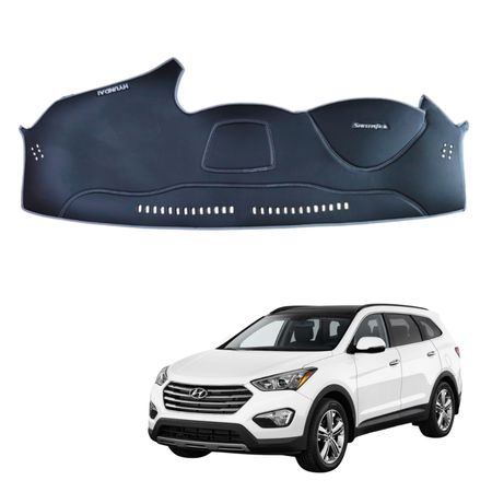Protector de Tablero Para HYUNDAI SANTA FE 2015 en Tacto Cuero - Protección y Estilo Superior