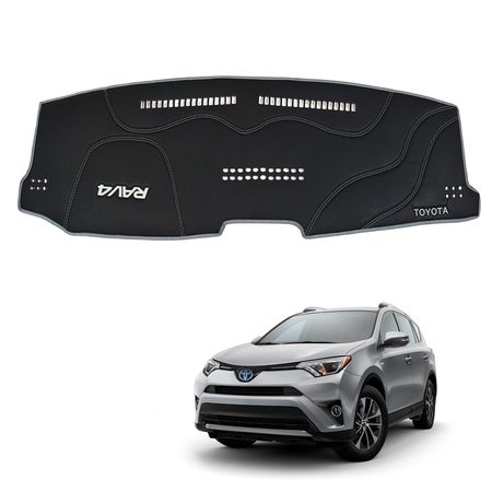 Protector de Tablero Para TOYOTA RAV4 2016-2018 en Tacto Cuero - Protección y Estilo Superior