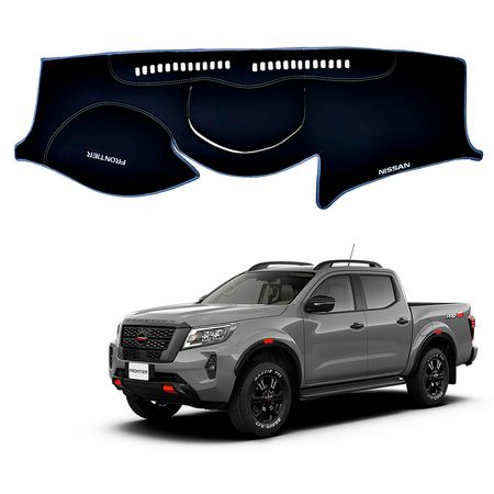 Protector de Tablero Para NISSAN FRONTIER 2023 en Tacto Cuero - Protección y Estilo Superior