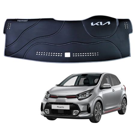 Protector de Tablero Para KIA PICANTO 2023 en Tacto Cuero - Protección y Estilo Superior