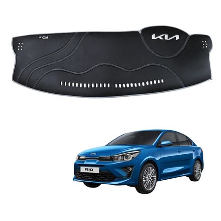 Protector de Tablero Para KIA RIO 2021-2022 en Tacto Cuero - Protección y Estilo Superior