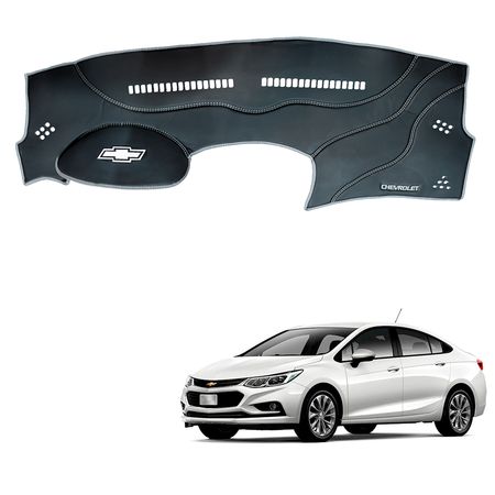 Protector de Tablero Para  CHEVROLET CRUZE 2012-2017 en Tacto Cuero - Protección y Estilo Superior