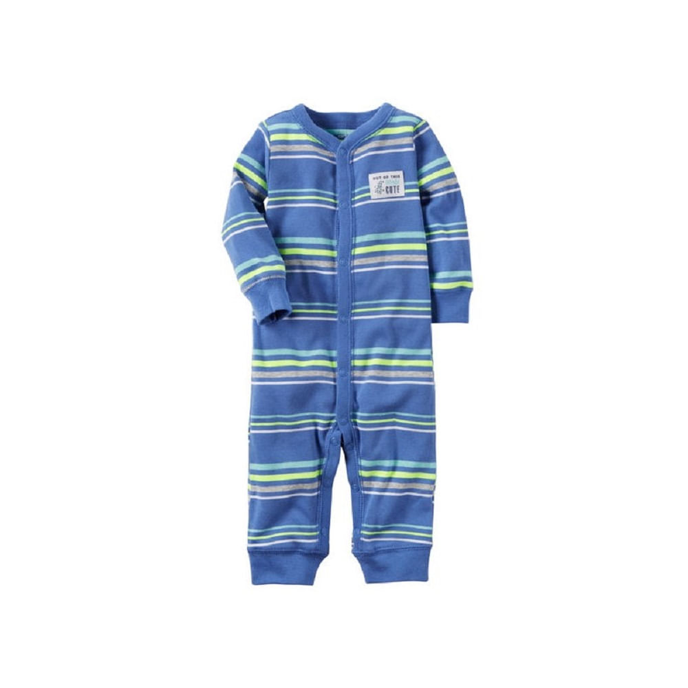 Pijama Enterizo Carter's Colección Sleep \u0026 Play Azul para Bebés Niños de 9  a 12 Meses | plazaVea - Supermercado