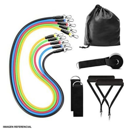 Set Resistencia De 5 Ligas Bandas Fitness