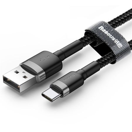 Cable Carga Rápida, USB-A a USB-C, Baseus, 2A, 480 Mbps