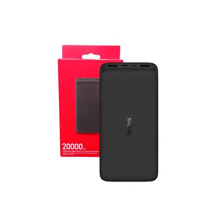 Power Bank Xiaomi Redmi 20000mAh Carga Rápida 18W Tipo C