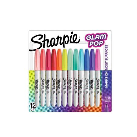 Sharpie Glam Pop x12