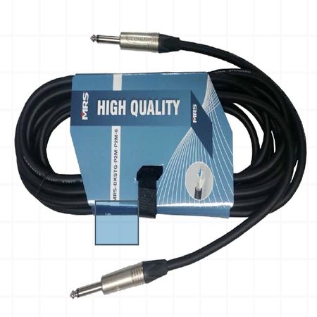 Cable Plug Mrs 6 M Para Instrumentos No Balanceado