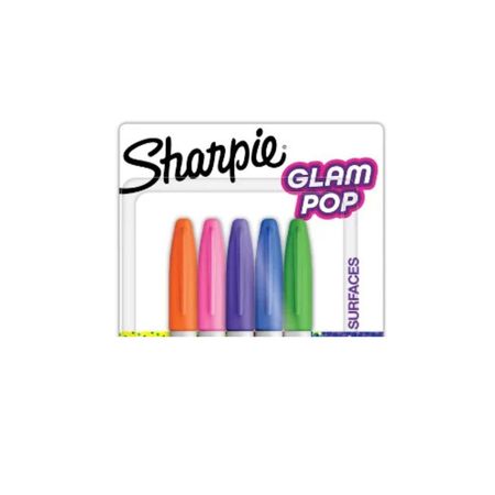 Sharpie Glam Pop x5