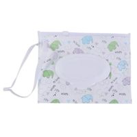 Mini Porta Pañitos Humedos Elefante Bebe