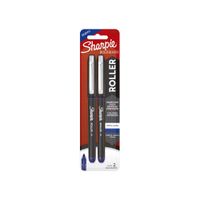 Boligrafo Sharpie Roller Azul 0.5 Punta Aguja x2