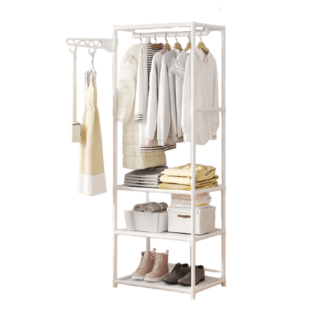 Organizador Colgador de Ropa Armable BLANCO