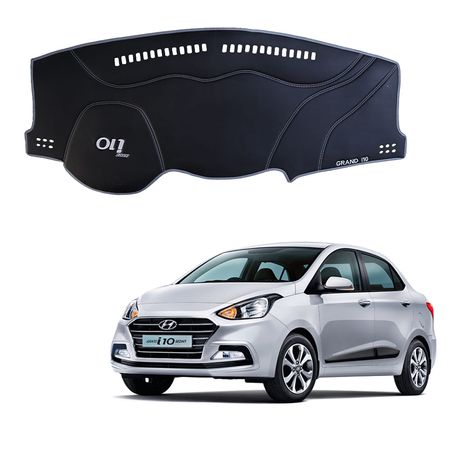 Protector de Tablero Para  HYUNDAI GRAND I10 2016 en Tacto Cuero - Protección y Estilo Superior