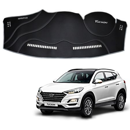 Protector de Tablero Para HYUNDAI TUCSON 2012-2015 en Tacto Cuero - Protección y Estilo Superior