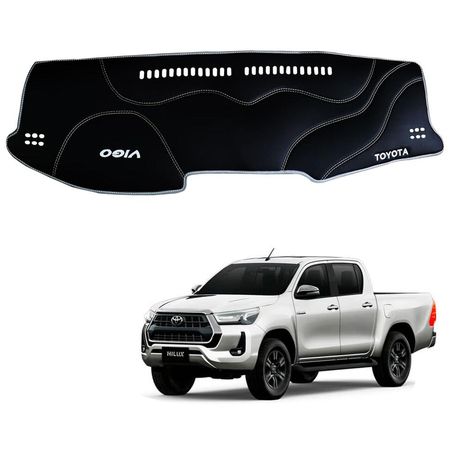 Protector de Tablero Para TOYOTA VIGO 2016-2020 en Tacto Cuero - Protección y Estilo Superior