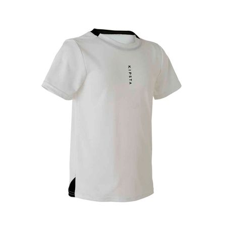 Polo Deportivo Kipsta para Niño de 12 a 13 Años Color Blanco