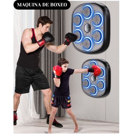 Maquina De Boxeo Musical Bluetooth Premium Adulto Infante