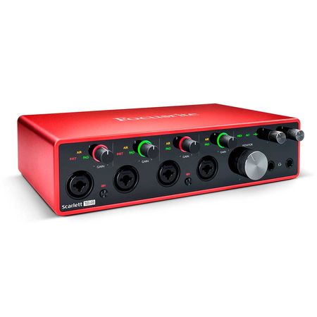 Focusrite Scarlett 18i8 Solo Usb Interfaz De Audio 3ra Gen