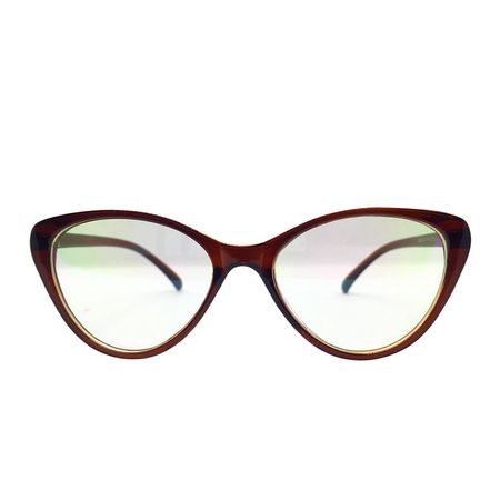 Lentes Oftalmicos Kottdo Cats con Filtro Azul UV400 Color Marron Talla Unica - Sanllo