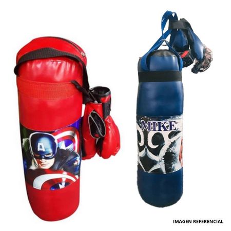 Saco De Box Para Niños + Guantes De Box