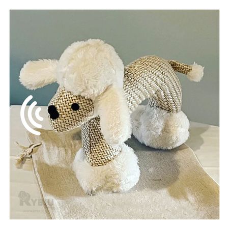 Peluche Interactivo con Efecto en Blanco Y+Regalo Stickers