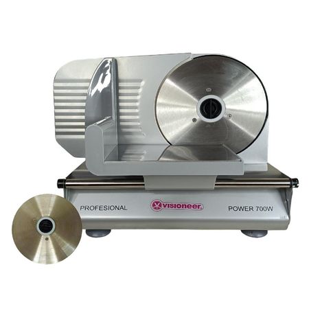 Rebanador de Embutidos Visioneer 700 Watt Acero Inox Acero MS-1625