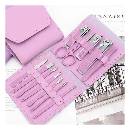 Set Portatil de Acero para el Pedicure en Lila Y+Agendita