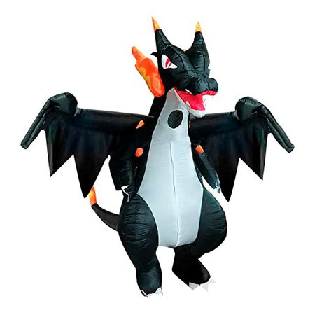 Disfraz Charizard Shiny Pokémon Dragón Inflable Halloween Cosplay