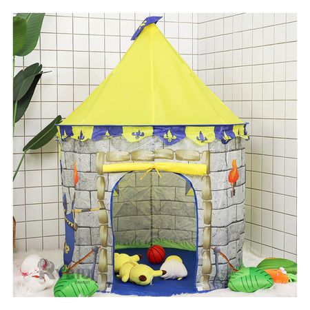 Carpa Movil para Niño de Campo 105x135CM en Color Amarillo