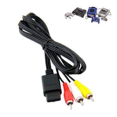 Cable Av De Audio Y Video Para Nintendo Gamecube Nintendo 64 Snes